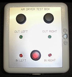 Train air dryer testing